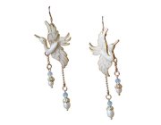 SS008 Chinese Style Drop Dangle Earrings
