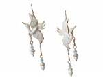 SS008 Chinese Style Drop Dangle Earrings