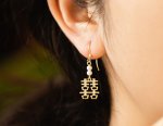 SS020 Chinese Style Drop Dangle Earrings