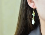 SS038 Chinese Style Drop Dangle Earrings